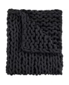 Donna Sharp Chenille Knitted Throw, 40" X 50" In Gray