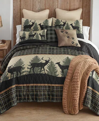 Donna Sharp Deer Walk Tranquil 2-pc. Quilt Set, Twin In Multi