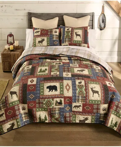 DONNA SHARP FOREST GROVE 3 PIECE QUILT SET, KING