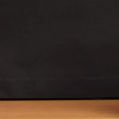 Donna Sharp Just Black Tailored Bed Skirt