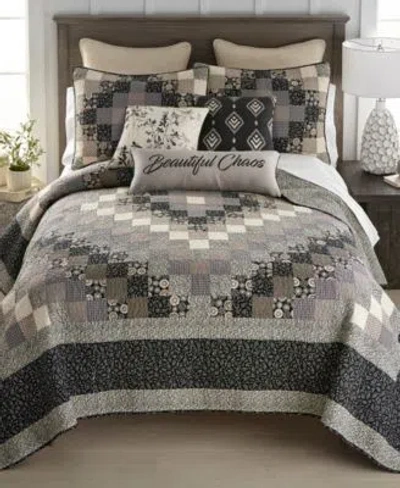 Donna Sharp Lexington Trip Quilt Sets In Gray