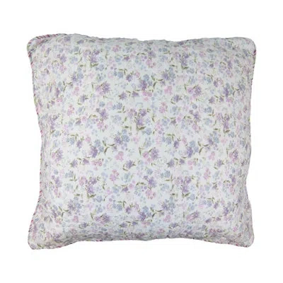 Donna Sharp Lily Floral Cotton Euro Sham In Multi