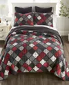 Donna Sharp Lumberjack Rustic 3-pc. Quilt Set, Queen In Multi