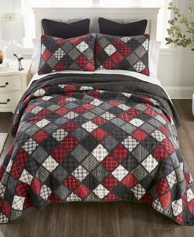 Donna Sharp Lumberjack Rustic 3-pc. Quilt Set, Queen In Multi