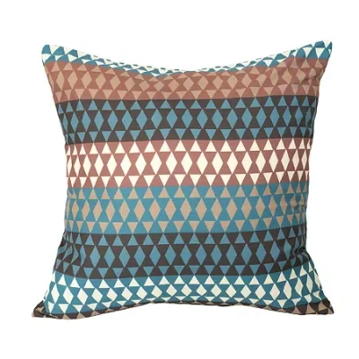 Donna Sharp Mahogany Desert Diamond Throw Pillow Cover In Multi