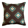 Donna Sharp Mahogany Desert Motif Throw Pillow Cover In Brown