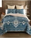 Donna Sharp Mesquite Reversible 3 Piece Quilt Set Collection In Multi