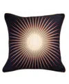 Donna Sharp Mojave Red Starburst Decorative Pillow, 18" X 18" In Multi