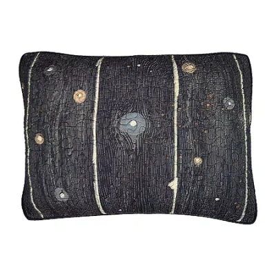 Donna Sharp Moonlit Bear Pillow Sham In Black