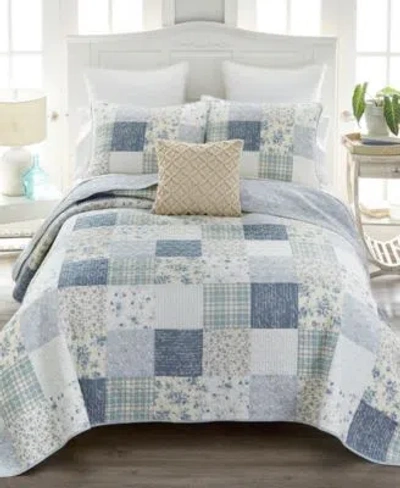 Donna Sharp Pastures Cotton 3 Pc. Quilt Sets In Blue