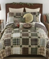 Donna Sharp Pine Patch Quilt Sets In Brown