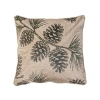 Donna Sharp Ranger Pinecone Décor Pillow In Neutral