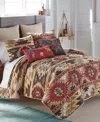 Donna Sharp Sand Dune 3-pc. Lightweight Quilt Set, Queen In Multi