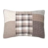 Donna Sharp Smoky Square Pillow Sham In Gray