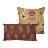 Donna Sharp Southwest 2-pc. Square Throw Pillow In Red