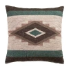 Donna Sharp Southwest Square Throw Pillow In Green