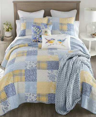 Donna Sharp Spring Flowers 3-pc. Quilt Set, King In Multi
