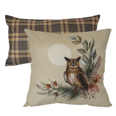 Donna Sharp Whitley 2pc Decor Pillow Set In Black;brown;green;red;beige;gold;ivory