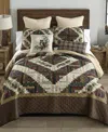 Donna Sharp Whitley Diamond 3-pc. Quilt Set, King In Multi