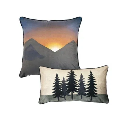 Donna Sharp Wild Retreat 2pc Décor Pillow Set In Multi