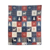 Donna Sharp Yls By  Noel Patch Quilted Throw In Multi