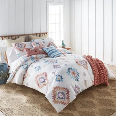 Donna Sharp Your Lifestyle By  Bonita Southwest Comforter Set In Blue;brown;red;beige;purple;ivory;tan;te