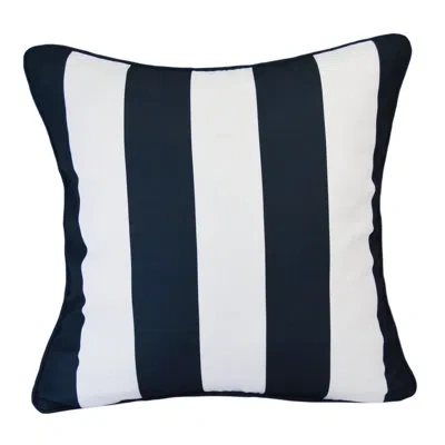 Donna Sharp Your Lifestyle By  Cordoba Stripe Decorative Throw Pillow In Black;white