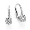 Donnaoro Gold And Diamond Earrings  Petals Dfof8933033