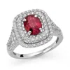 Donnaoro Gold Ring With Ruby And Diamonds Woman  Dream Dar11639050