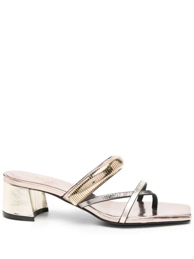 Donnari Metallic Mules
