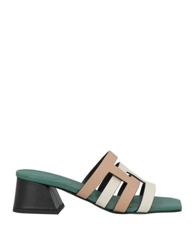 Donnari Donnarì Woman Sandals Beige Size 6 Soft Leather