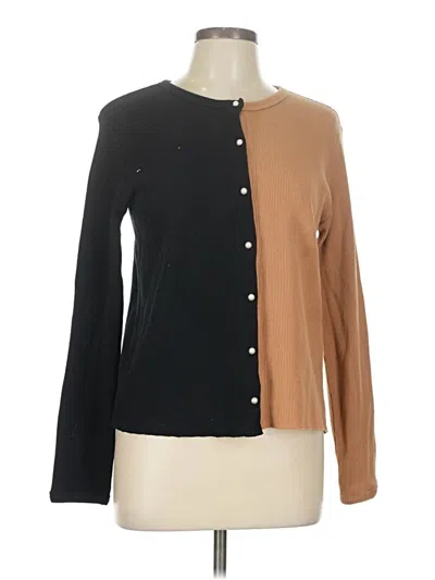 Pre-owned Donni Cardigan Sweater In Brown