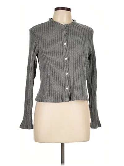 Pre-owned Donni Cardigan Sweater In Gray