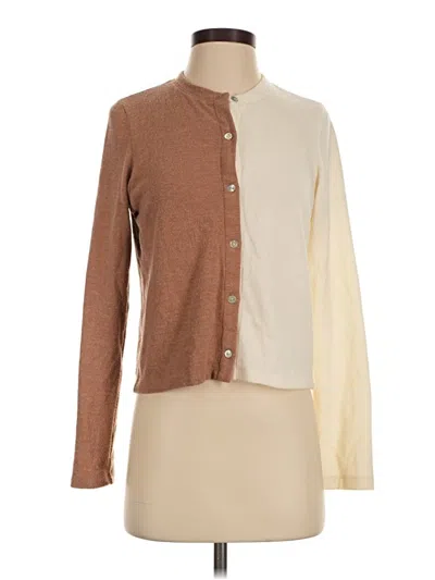 Pre-owned Donni Cardigan Sweater In Tan
