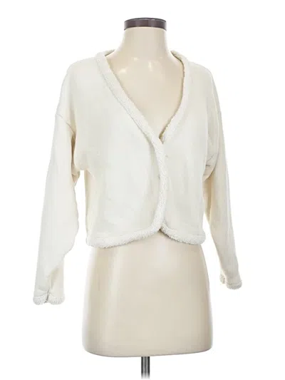 Pre-owned Donni Cardigan Sweater In White