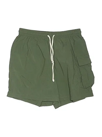 Pre-owned Donni Cargo Shorts In Green