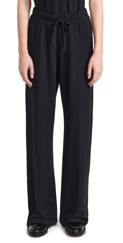 Donni Classics Sweater Wide Leg Pants Jet Xs