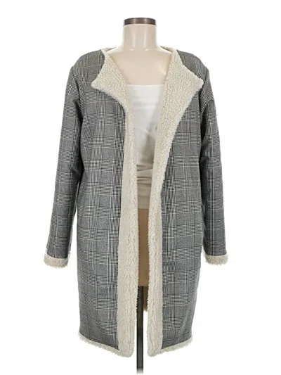 Pre-owned Donni Coat In Gray