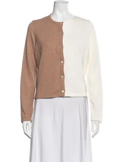 Pre-owned Donni Colorblock Pattern Jacket In Brown