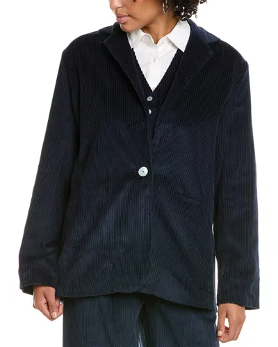 Donni . Cord Blazer In Blue