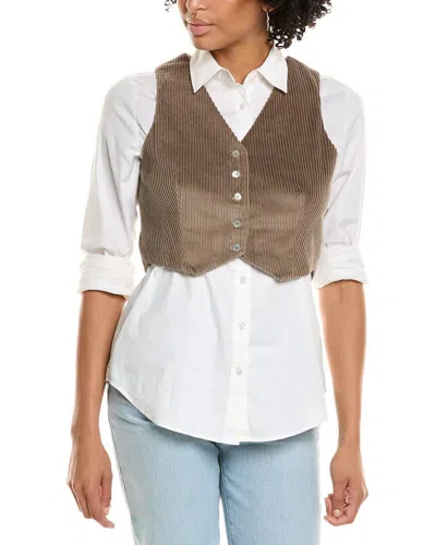 DONNI CORD CROPPED VEST
