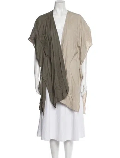Pre-owned Donni Cowl Neck Sweater In Neutral