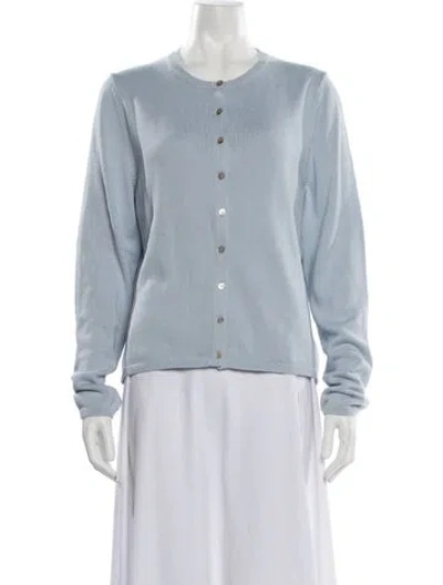 Pre-owned Donni Crew Neck Sweater In Blue