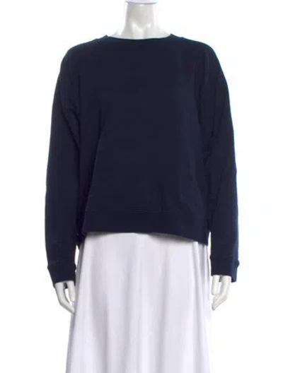 Pre-owned Donni Crew Neck Sweater In Blue