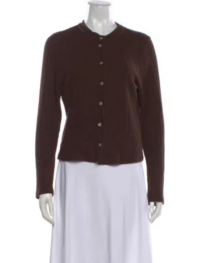 Pre-owned Donni Crew Neck Sweater In Brown