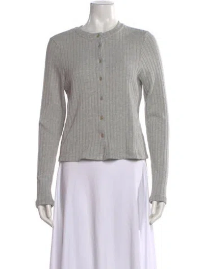 Pre-owned Donni Crew Neck Sweater In Gray