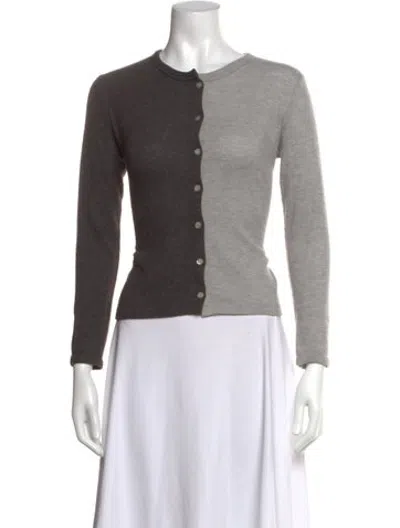 Pre-owned Donni Crew Neck Sweater In Grey