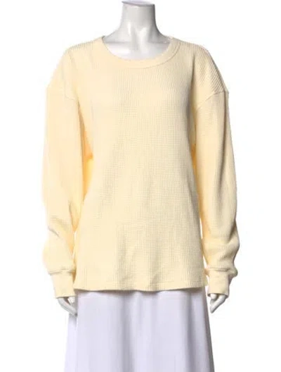 Pre-owned Donni Crew Neck Sweater In Neutrals