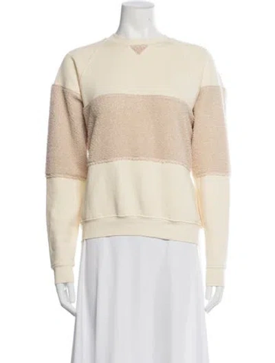 Pre-owned Donni Crew Neck Sweater In Neutrals