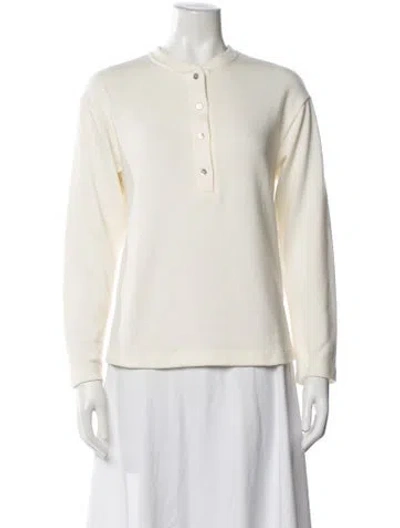 Pre-owned Donni Crew Neck Sweater In Neutrals